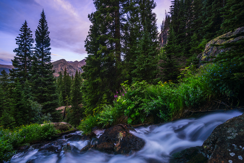Rocky Mountain National Park Sunset